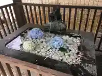 豊平神社の手水舎