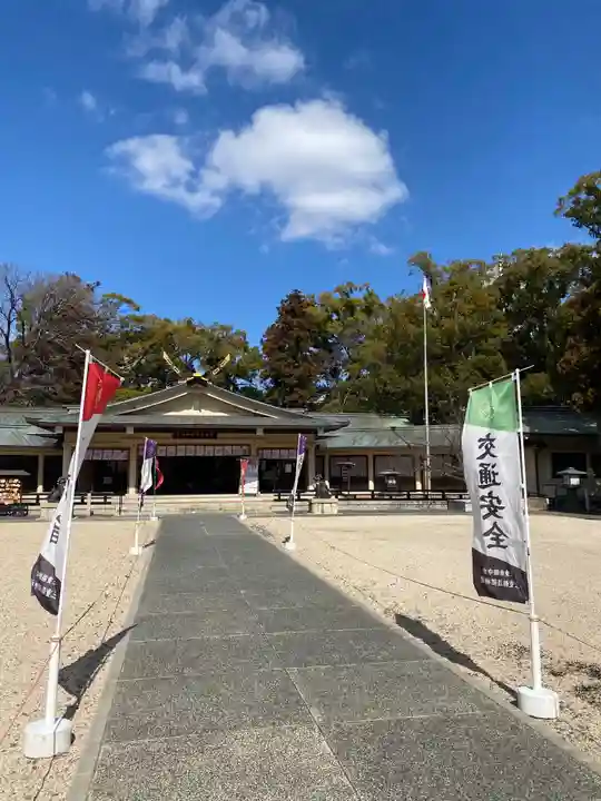 三重縣護國神社の本殿・本堂