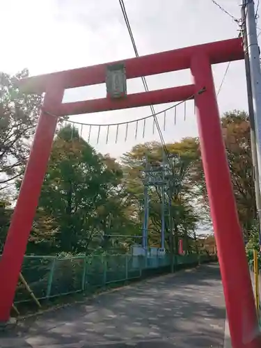 小室浅間神社の鳥居