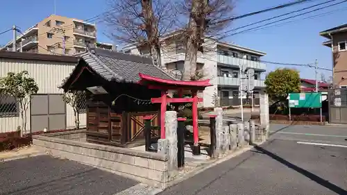 小高家屋敷稲荷社の鳥居