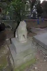 三囲神社の狛犬