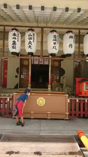 露天神社（お初天神）の本殿