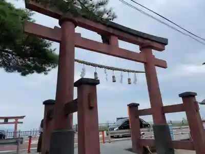 白鬚神社の鳥居