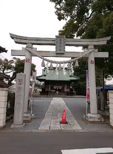 菖蒲神社の鳥居