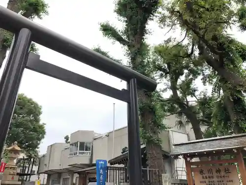 高円寺氷川神社の鳥居