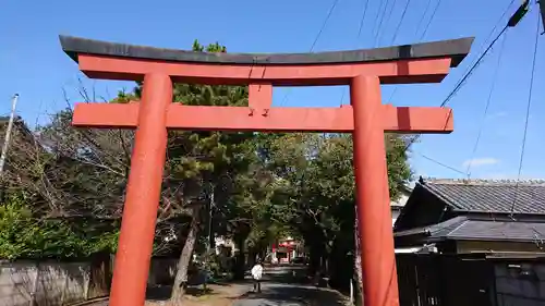 羽田八幡宮の鳥居