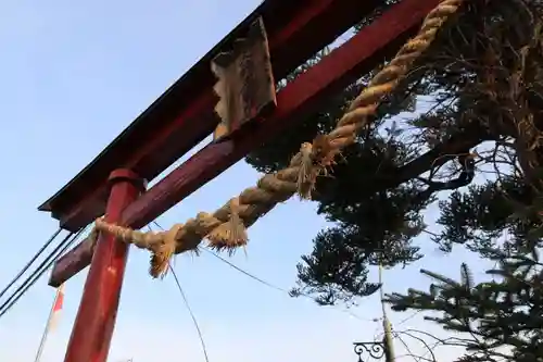 大鏑神社の鳥居