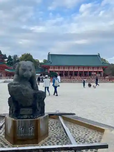 平安神宮の狛犬