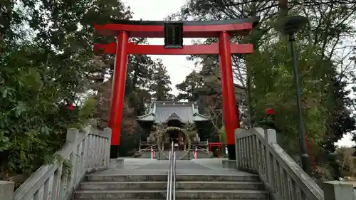 白笹稲荷神社の鳥居