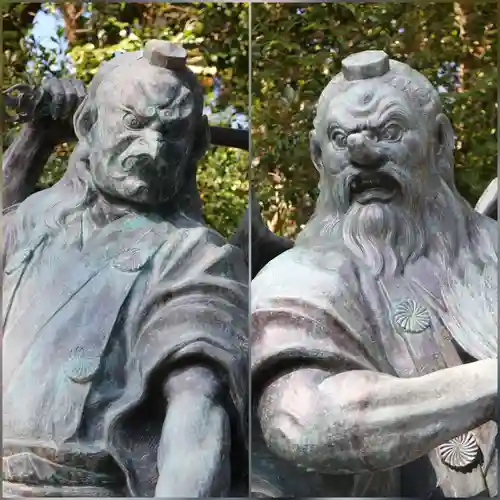 高尾山薬王院の像