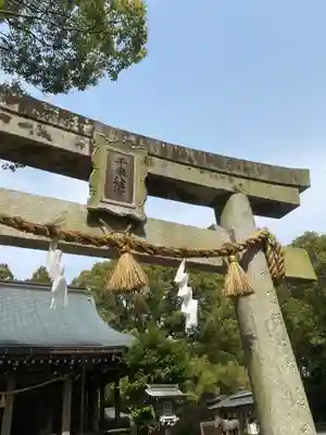 千栗八幡宮の鳥居