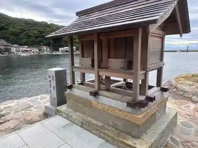 筑紫社・和田津見社(島根県)