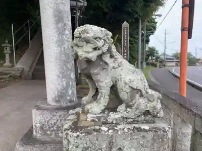 御嶽神社の狛犬