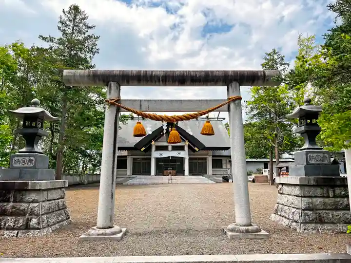 岩見澤神社の鳥居