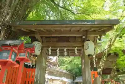 貴船神社の山門・神門