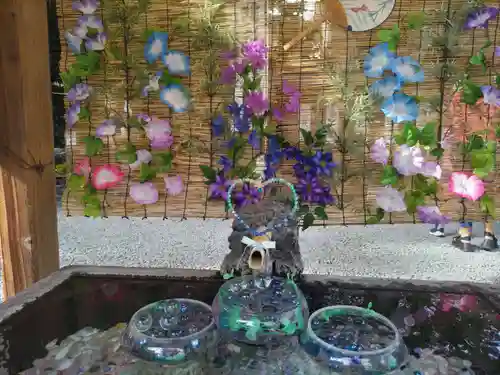 川越熊野神社の手水舎