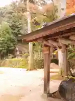 玉作湯神社の手水舎