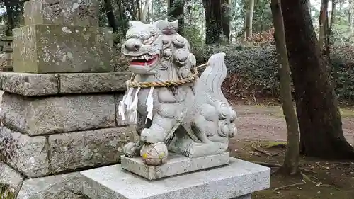 木内大神の狛犬