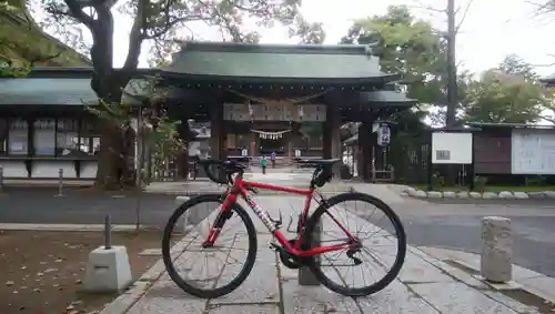 葛飾八幡宮の山門