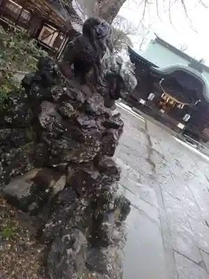 菊田神社の狛犬