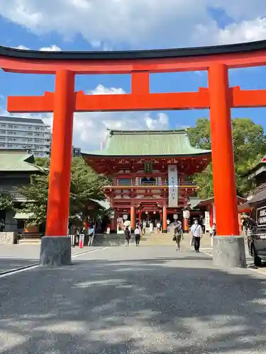 生田神社の鳥居