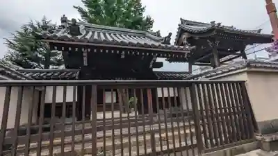 西方寺の山門・神門