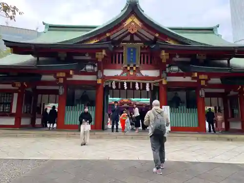 日枝神社の山門