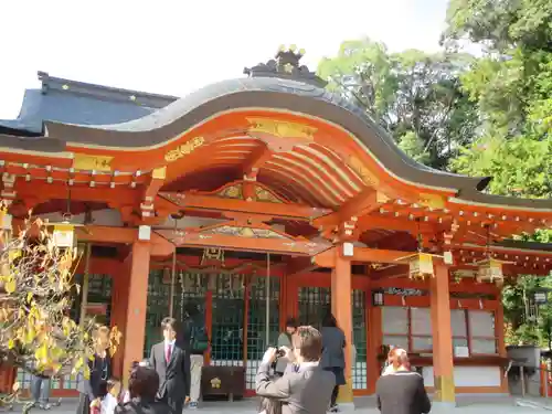 長岡天満宮の本殿・本堂