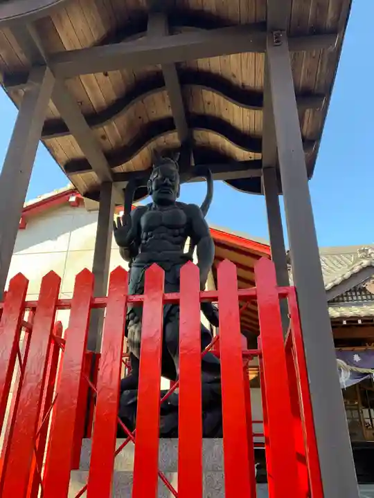 赤城大教会赤城寺の像