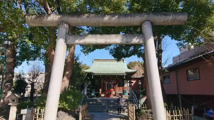 小村井 香取神社の鳥居