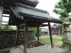 飛島善光寺の手水