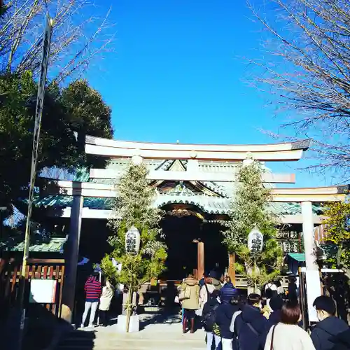 牛嶋神社の鳥居