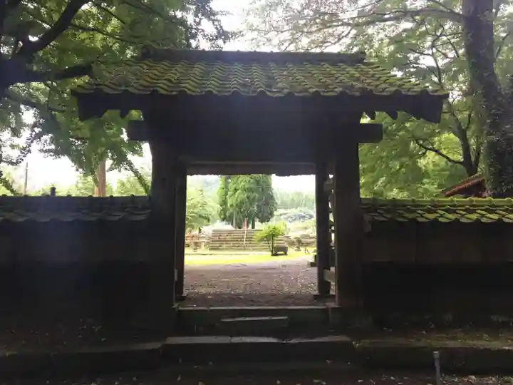 西巌殿寺の山門・神門