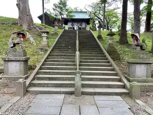 鶴ケ城稲荷神社の本殿