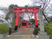 稲荷神社(柏井稲荷社)の鳥居