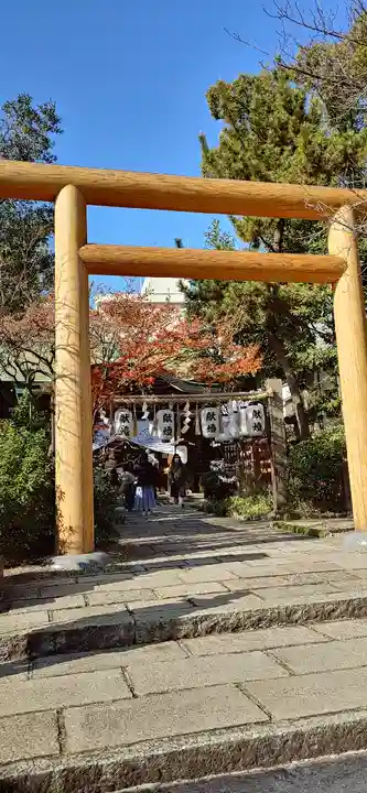 堀越神社の鳥居
