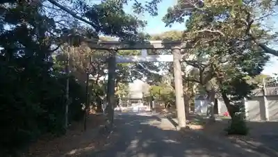 手子后神社の鳥居