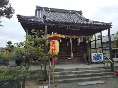 黒龍神社の本殿・本堂