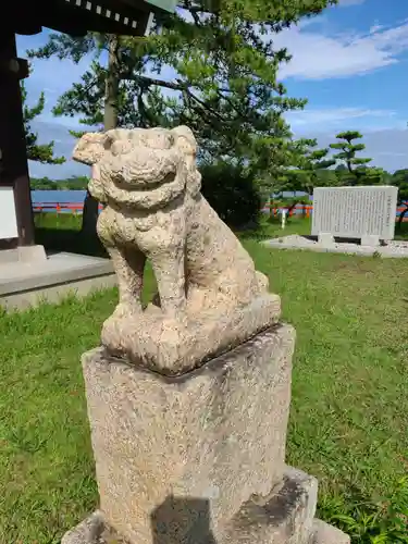 常盤神社の狛犬