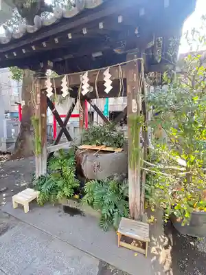 矢先稲荷神社の手水舎