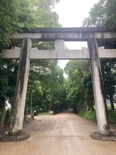 大和神社の鳥居