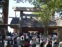 伊勢神宮内宮(皇大神宮)の鳥居