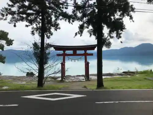 御座石神社の鳥居