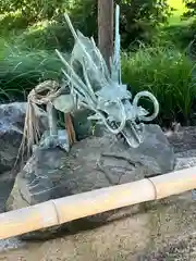 志那神社の手水