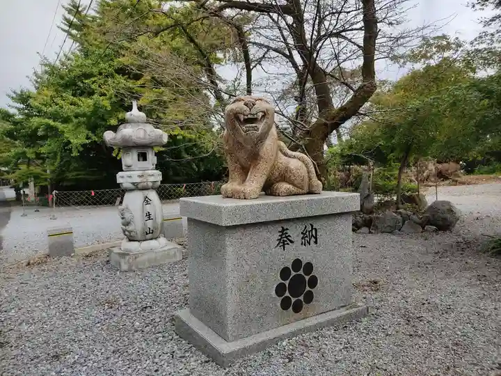 金生山 明星輪寺の像
