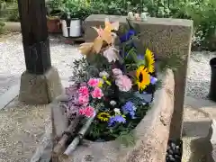 水堂須佐男神社の手水