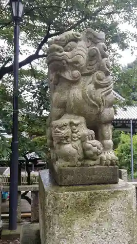 鹿島神社の狛犬