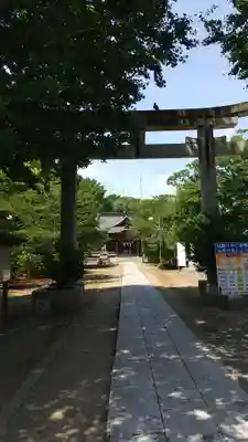 茂原八幡神社の鳥居