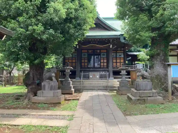 西向天神社の本殿・本堂