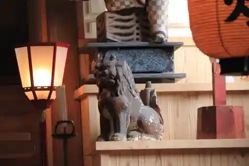 白幡八幡神社の狛犬